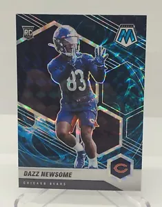 2021 Panini Mosaic Dazz Newsome Genesis Prizm Rookie RC SP #396 Bears Case Hit - Picture 1 of 2