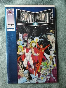 1993 Image/Valiant Deathmate Blue #1 Oct Crossover One-Shot, Kiosk, 90s scif - Bild 1 von 1