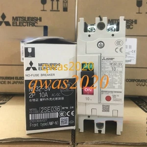 1pcs New Mitsubishi Circuit Breaker NF32-SV 2P 10A 1110005307 - Picture 1 of 1