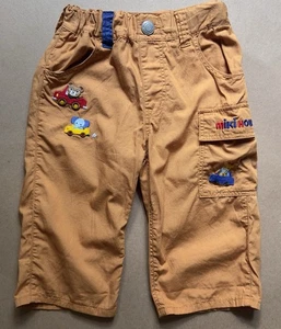 Miki House Embroidered Twill Children’s Pants Size 120 5T Pucchi And Friends - Picture 1 of 6