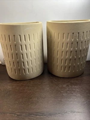 Juego de dos apliques de pared de cerámica para interior exterior Foto 1 de 4