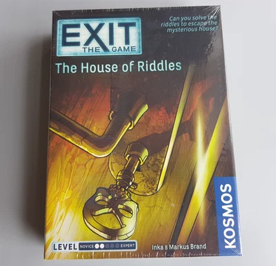 EXIT The House of Riddles Game 2020 Thames Kosmos New Sealed 1-4 player - Image 1 of 4