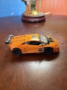 Kinsmart Scale 1/36 Orange Lamborghini Huracan LP 620-2! Great Condition! Look! - Picture 1 of 5