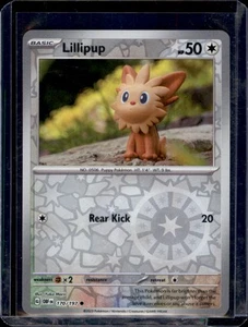 Lillipup SV03: Obsidian Flames Pokémon #170/197 Reverse Holo NM+ - Imagen 1 de 2