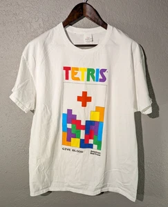 Tetris x American Red Cross Men's XL Shirt Graphic Print 40th Anniversary Tee - Picture 1 of 9