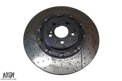 2016 - 2018 MERCEDES BENZ AMG GTS C190 FRONT RIGHT RH BRAKE DISC ROTOR OEM - Image 1 of 4