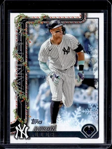 2025 Topps Holiday #H161 Aaron Judge New York Yankees casi nuevo-como nuevo++ - Imagen 1 de 2