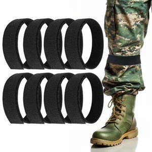 8Pcs Boot Blousers, Ankle Straps, Elastic Military Boot Straps Blousing Strap... - Picture 1 of 7