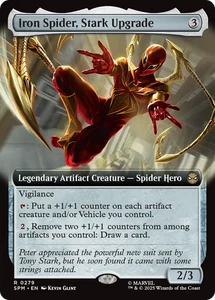 Iron Spider, Stark Upgrade (REGULAR) x1 - MTG Marvel's Spider-Man SPM #279 - Picture 1 of 1