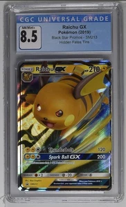 Raichu GX - Black Star Promo Holo SM213 - CGC Graded 8.5 NM/Mint+ - Picture 1 of 2