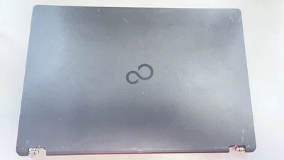 Fujitsu Lifebook U758  Back Top Case Cover  Black mit Scharnieren Kamera - Bild 1 von 4