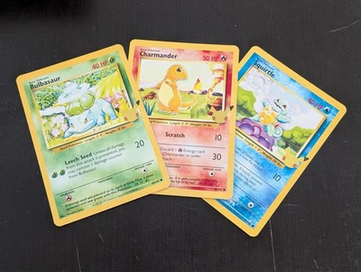 Pokemon TCG Gen 1 Starter Pokemon Bundle Promo Jumbo Card - Image 1 of 4