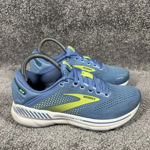 Brooks Adrenaline GTS 22 Schuhe Damen 7 B blau gelb Running Sneaker Training - Bild 1 von 11