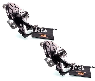 Coppia Mozzi Fuselli Ruota Completa Anteriore Destro+Sinistro GH-284384H/V - Immagine 1 di 4