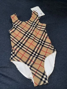 Burberry Bathing Suit Little Size 4Y (brand New) - Picture 1 of 8