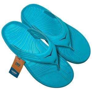 Sandali infradito Hoka One One Ora recupero uomo blu subacqueo/bellwether taglia 11 - Foto 1 di 11