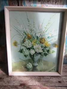 Vintage Vernon Ward "Frühlingsgruppierung" Druck Original Vintage Rahmen 13" x 15,5" - Bild 1 von 5
