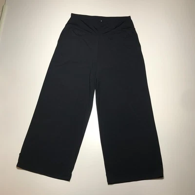 Womens Legging Yoga Pants Crop Wide Leg Tummy Control Stretchy Pull On Active XL - Image 1 of 4