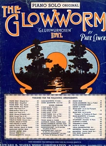 Partituras Glow-worm - Imagen 1 de 1