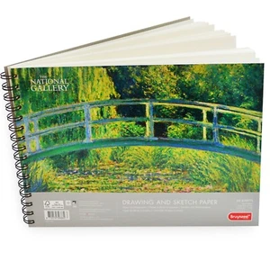 Bruynzeel - A4 Drawing and Sketch Paper Sketchbook - 40 Sheets -National Gallery - Picture 1 of 3