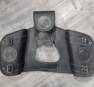 INDIAN CHIEFTAIN gas Tank BIB & side bags WHITE st.  Roadmaster  14-24 - Picture 1 of 13