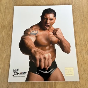 WWE BATISTA OFFIZIELL LIZENZIERT 8X10 WRESTLING FOTO AUTHENTISCH FOTO DATEI WWF WCW - Bild 1 von 4