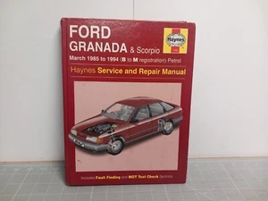 Ford Granada Scorpio 1985 - 1994 Haynes Manual Petrol Garage Workshop Guide - Picture 1 of 4