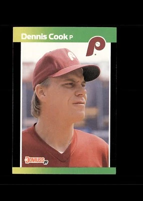 1989 Donruss - Dennis Cook #327 - Image 1 of 2