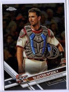 (9) 2017 Topps Chrome Update Baseball #HMT20 Buster Posey GIANTS 9 Card Lot - Picture 1 of 1