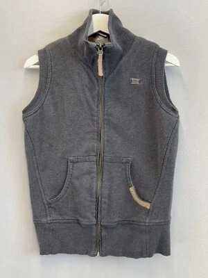 Vintage Nike Fleece Lined Vest Girl’s Size M (8-10) Full Zip w/Pockets - Image 1 of 4