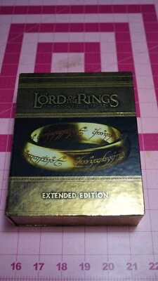 The Lord of the Rings: Motion Picture Trilogy Extended Ed 15 Discs DVD/Blu-Ray - Image 1 of 4