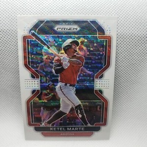 2022 Prizm Ketel Marte White Wave Prizm Parallel #56 DIAMONDBACKS