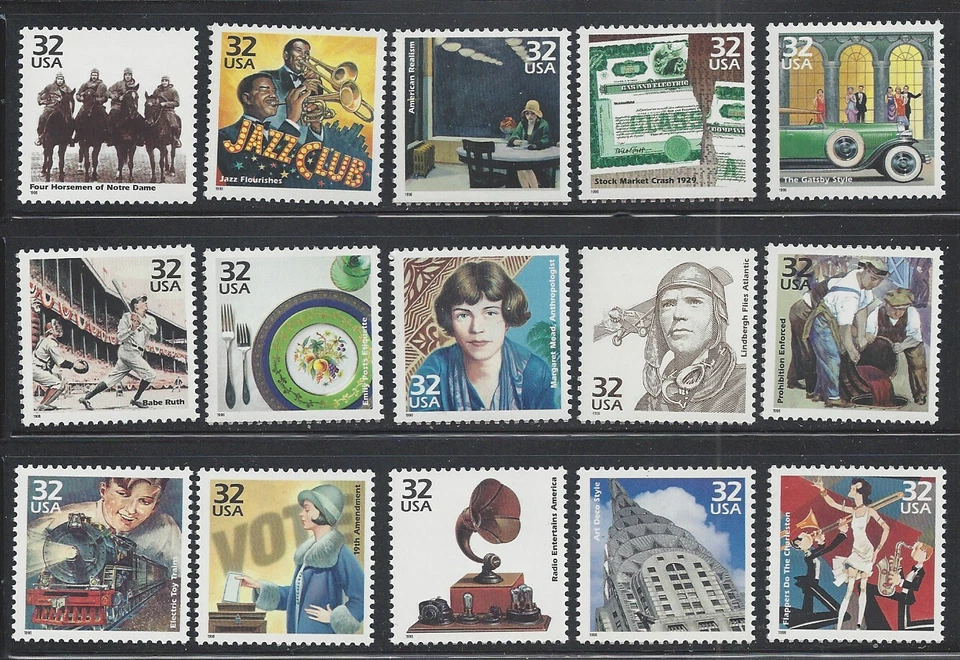 #3184 1920s Celebrate Century Single Mint Set - Image 1 of 1