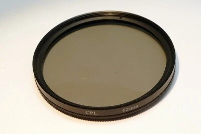 62mm Lens Filter Polarizer Circular C-PL - Image 1 of 4