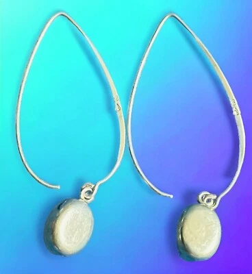 SILPADA Sterling Silver JUST DROPPING IN Threader Earrings~#W2032 - Image 1 of 4