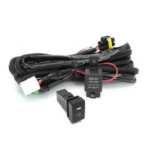H8 H11 Luz antiniebla LED 4 pines relé arnés de cableado interruptor de encendido/apagado para Honda Civic - Imagen 1 de 15