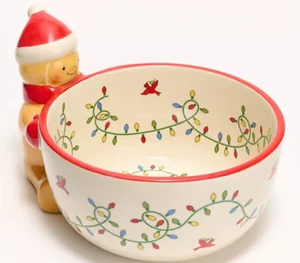 Temp-tations Seasonal 1-qt Bowl with Figural Character in Gingerbread H441754 - Picture 1 of 4