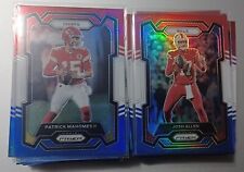 2023 Prizm Football RED WHITE & BLUE PRIZM Complete Your Set You Pick Card 1-400