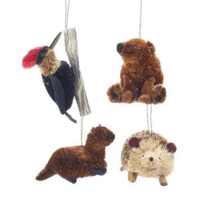 Adorno de animales del bosque de Buri Foto 1 de 4