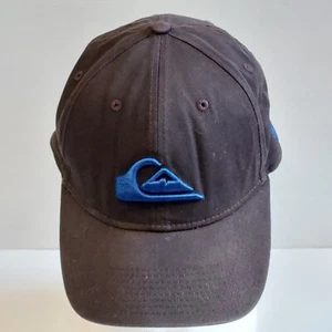 Quiksilver New Era 39Thirty Fitted Cap - Black - Size S-M - Imagen 1 de 8