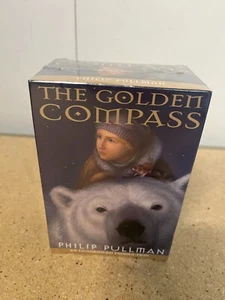 The Golden Compass by Philip Pullman 2 Audio Cassettes Audio Book Abridged C61 - Picture 1 of 3