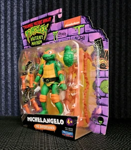 Teenage Mutant Ninja Turtles Mutant Mayhem Michelangelo Figure (2023) Playmates - Picture 1 of 8