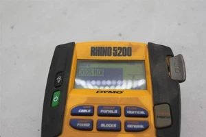 Rhino DYMO 5200 Industrial Label Maker - Black/Yellow - Picture 1 of 6