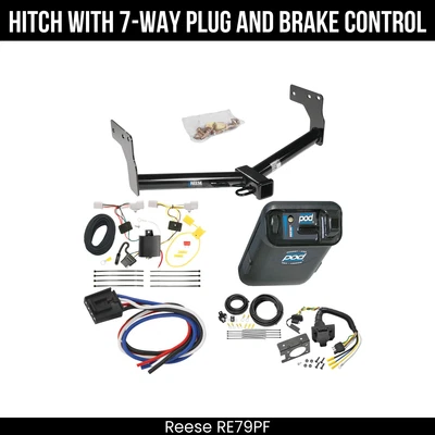 Control de freno Reese Hitch Tow PKG para 07-15 Mazda CX-9 44572 2" receptor clase 3 Foto 1 de 4