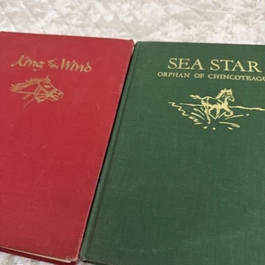 Sea Star: Orphan of Chincoteague by Marguerite Henry 1950 & King Of The Wind G6 - Picture 1 of 4