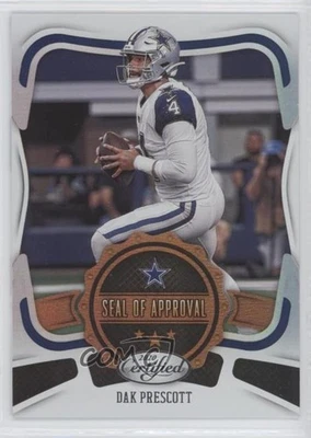 2020 Certified Seal of Approval Dak Prescott #SA-DP - Image 1 of 2