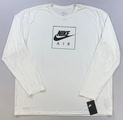 Men's Nike Dry-Fit Air T-Shirt Long Sleeve Athletic Fit DC8704 Size 3XL - Image 1 of 2