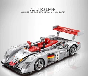 Audi R8 LM-P 24H Le Mans Winner building blocks Building toys birthday Xmas gift - Picture 1 of 6