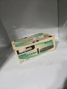 Brand NEW Symphonic SL240A VCR VHS Player Recorder 4-Head Open Box In Plastic - Picture 1 of 16
