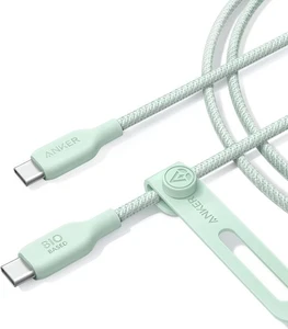 Anker 240W USB-C Fast Charging Cable, 6FT Bio-Braided (Natural Green) - Picture 1 of 5